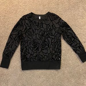 Fabletics black athletic jacket.